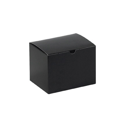 6 x 4 <span class='fraction'>1/2</span> x 4 <span class='fraction'>1/2</span>" Black Gloss Gift Boxes